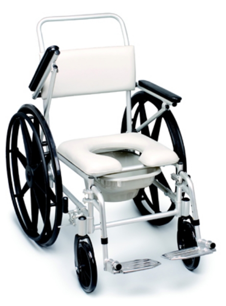 Picture of RS941 - Sedia comoda per doccia ad autospinta