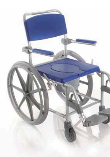 Picture of RS947 - Sedia comoda per doccia ad autospinta