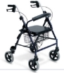 Picture of Deambulatore Rollator 4 ruote alluminio ALU - Wimed - Cod 15607000