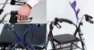 Picture of Deambulatore Rollator 4 ruote alluminio ALU - Wimed - Cod 15607000
