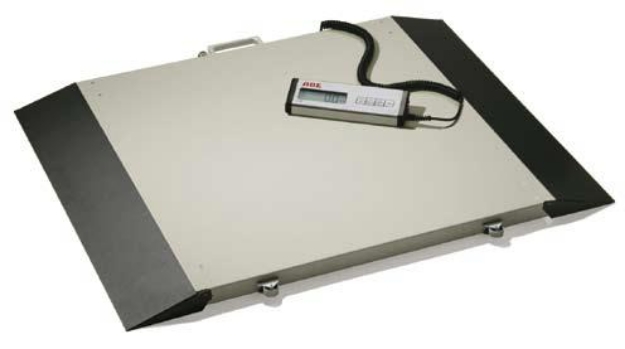 Picture of Pesacarrozzine elettronica a piattaforma portata 300 kg. Classe III - Ade - Wimed cod. M500020 
