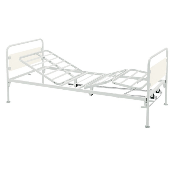 Picture of Letto tre snodi - 2 manovelle - su piedini - Gima - cod. 27656