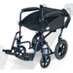 Picture of Carrozzina Winner TRANSIT LIGHT - seduta 42 cm - da transito in alluminio - Wimed - cod. 15400000