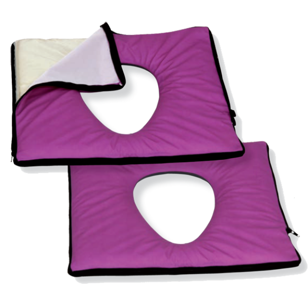 Picture of Cuscino Antidecubito Geltop con foro - 40x40 h. 2.5 cm - Wimed - Cod. PL1000/F