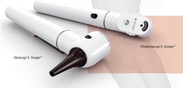 Picture of Oftalmoscopio E-SCOPE 3,7V LED - bianco o nero - Riester Wimed