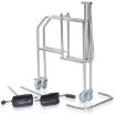 Picture of Deambulatori con antibrachiale pieghevole in acciaio cromato - Mopedia Cod. RP756A