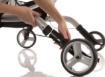 Picture of Deambulatori Rollators 4 ruote pieghevole facilmente smontabile in acciaio verniciato - Mopedia Cod. RP535