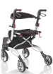 Picture of Deambulatori Rollators 4 ruote pieghevole facilmente smontabile in acciaio verniciato - Mopedia Cod. RP535