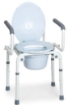 Picture of Sedia comoda 4 funzioni fissa con braccioli ribaltabili rialzi stabilizzanti per wc - Mopedia  cod. RP763