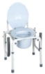 Picture of Sedia comoda 4 funzioni fissa con braccioli ribaltabili rialzi stabilizzanti per wc - Mopedia  cod. RP763