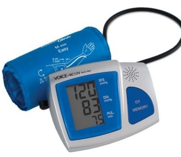 Picture of Sfigmomanometro digitale a bracciale parlante RC12V - Mediland Cod 860604