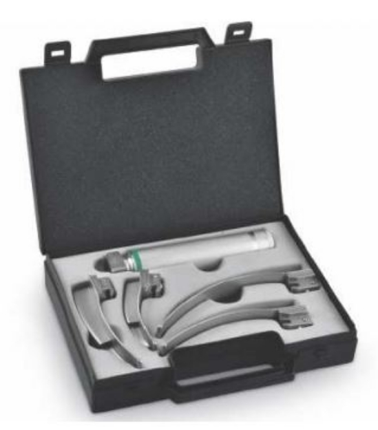 Picture of Set per laringoscopio a fibre ottiche Macintosh - Mediland - cod. 500040