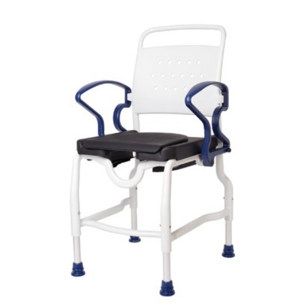Picture of Sedie da doccia e toilette con sedile imbottito ULM - Chinesport 01820