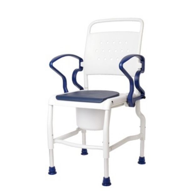 Picture of Sedie toilette con sedile imbottito e foro KIEL - Chinesport 01812