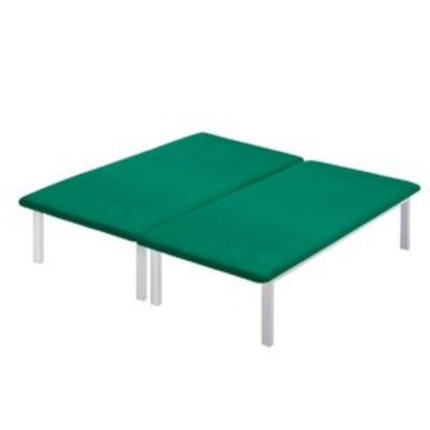 Picture of Lettini da esami e trattamenti in metallo a due sessioni fisse METAL L200 - Chinesport 01423