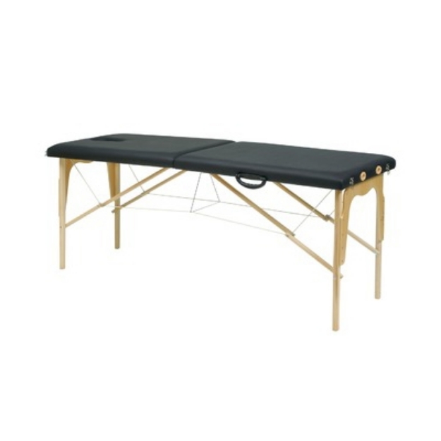 Picture of Lettini da esami e trattamenti in legno a due sezioni pieghevole  GIJON - Chinesport 01407