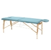 Picture of Lettini da esami e trattamenti in legno a due sezioni pieghevole testa con sezione mobile - Chinesport