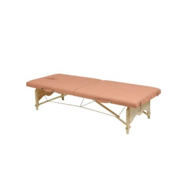 Picture of Lettini da esami e trattamenti in legno a due sezioni pieghevole LERIDA - Chinesport 01419