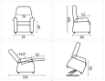 Picture of Poltrone elevabili con quattro motori SALLY 4EL - BASCULA - Chinesport 01835