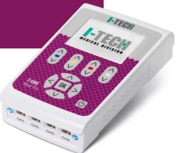 Picture of elettrostimolatore 4 canali indipendenti TENS MICROCORRENTE NEMS FES - I-TECH T-ONE MEDI PRO