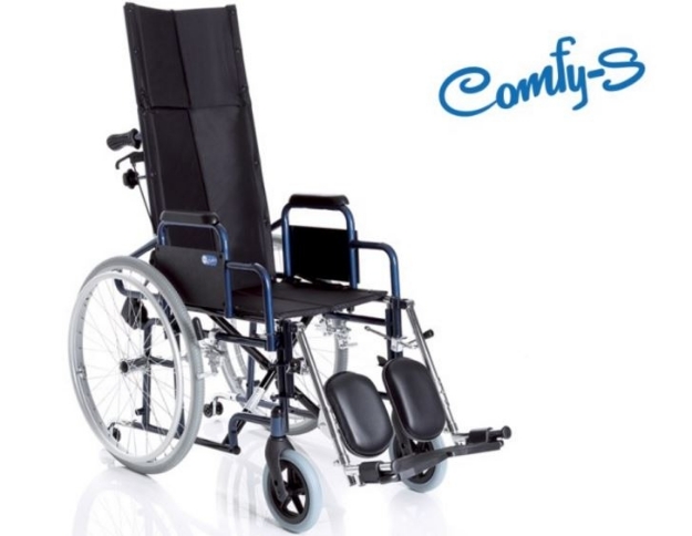 Picture of Carrozzina pieghevole ad autospinta - Schienale reclinabile - seduta da 40cm a 46cm- COMFY-S - ARDEA CP800-xx