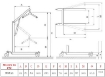 Picture of Metti in piedi Elettrico KOMPASS UP- con Attuatore TIMOTION- Portata massima 180kg - MOPEDIA - cod. RI835