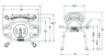 Picture of Sedie per la doccia girevole con schienale - Mopedia Cod. RS702